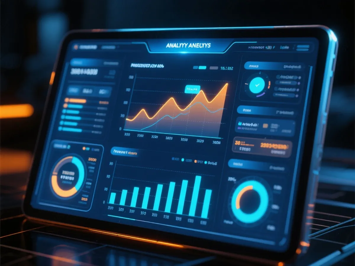 智能买号计划数据看板示意图