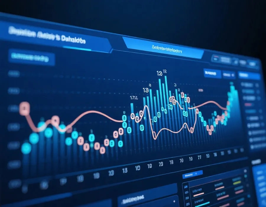 数据分析与概率模型示意图